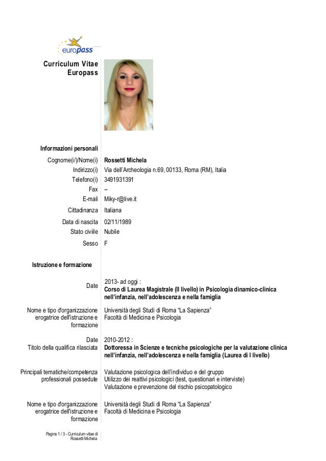 EUROPASS SCARICARE